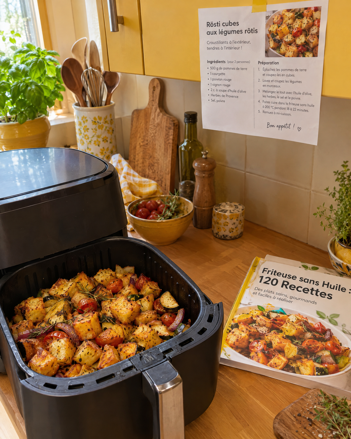 Friteuse sans Huile : 120 Recettes
