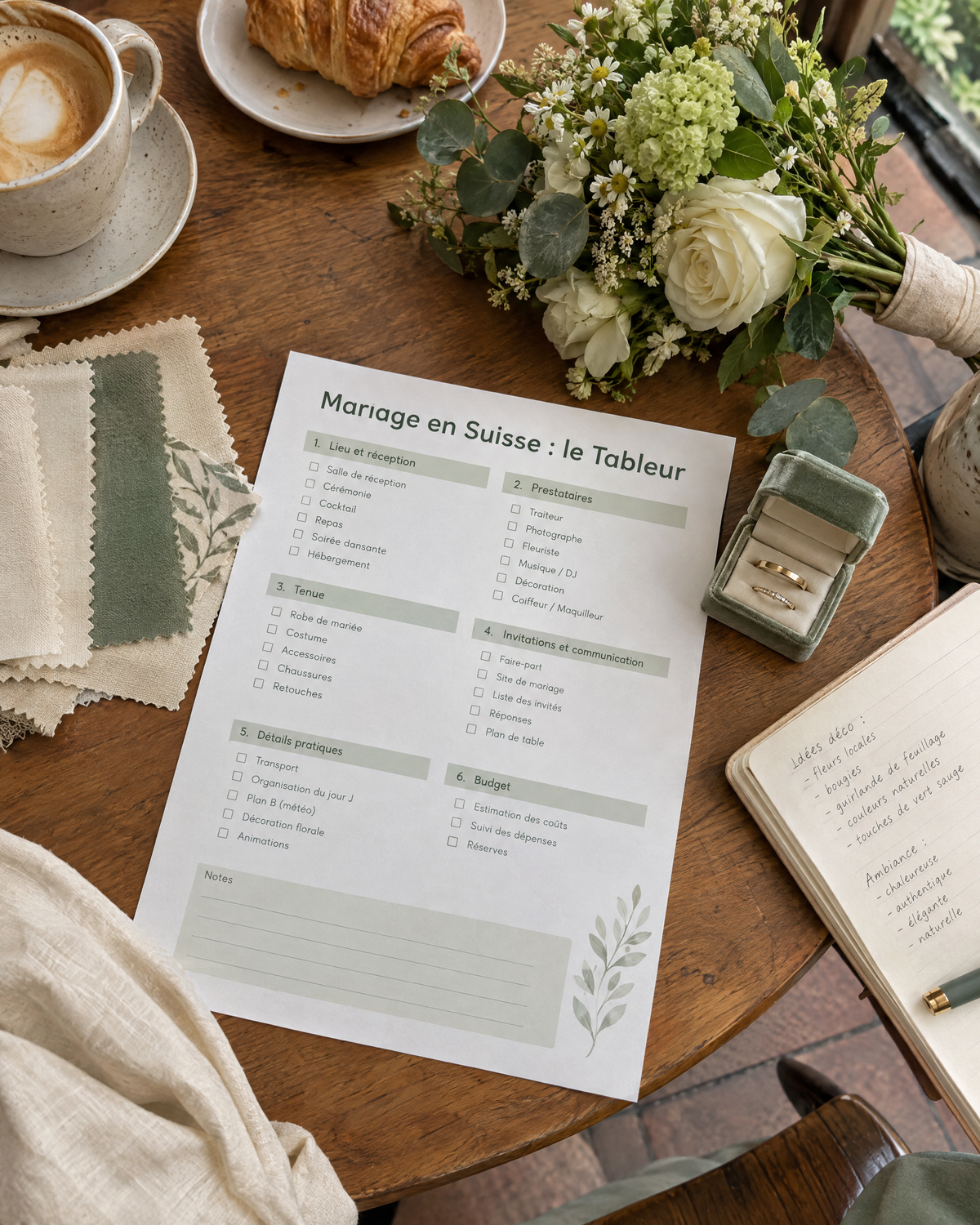 Mariage en Suisse : le Tableur
