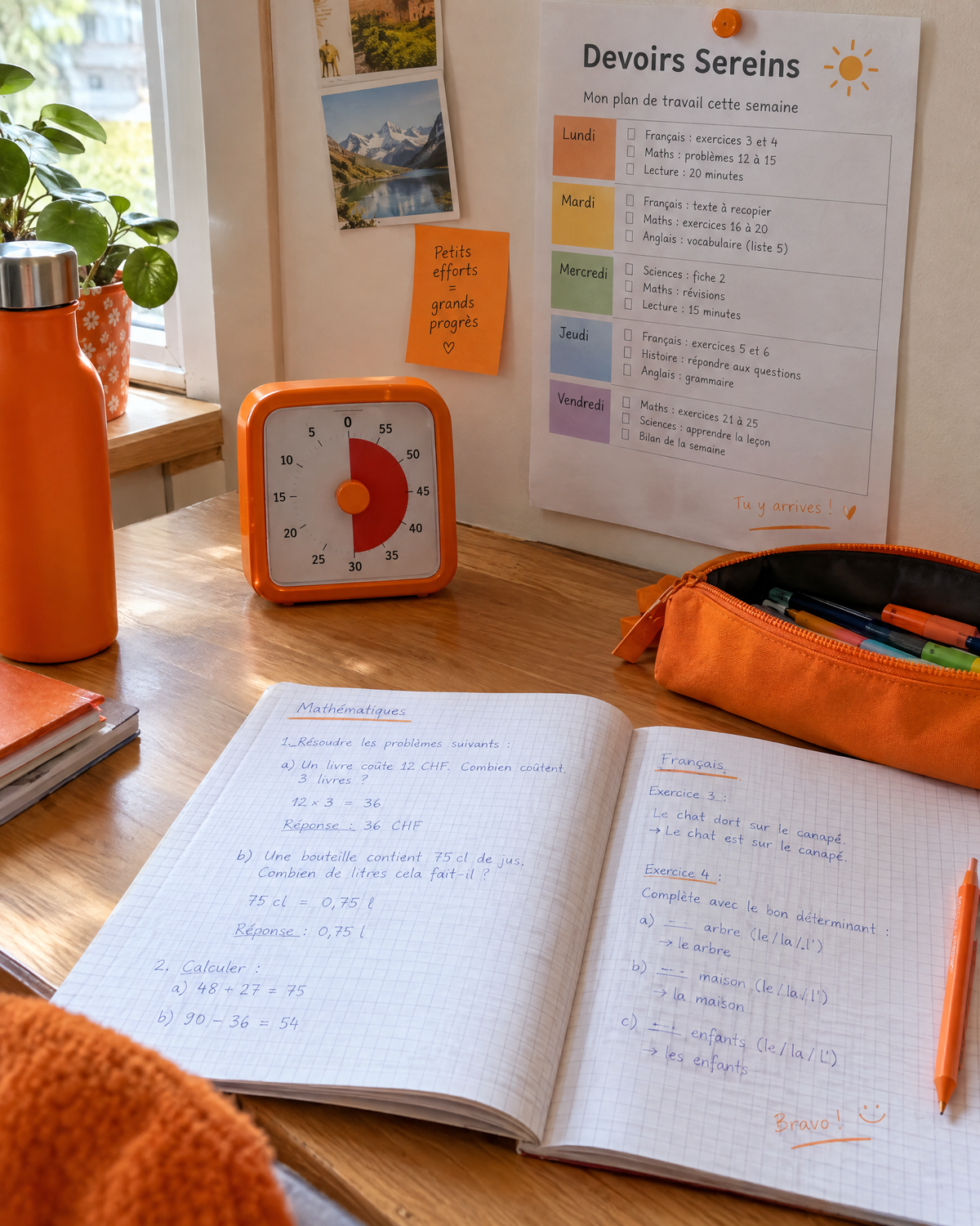 Devoirs Sereins