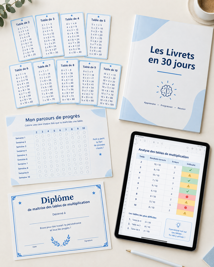 Les Livrets en 30 jours
