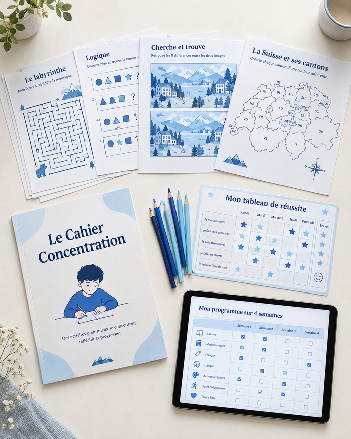 Le Cahier Concentration