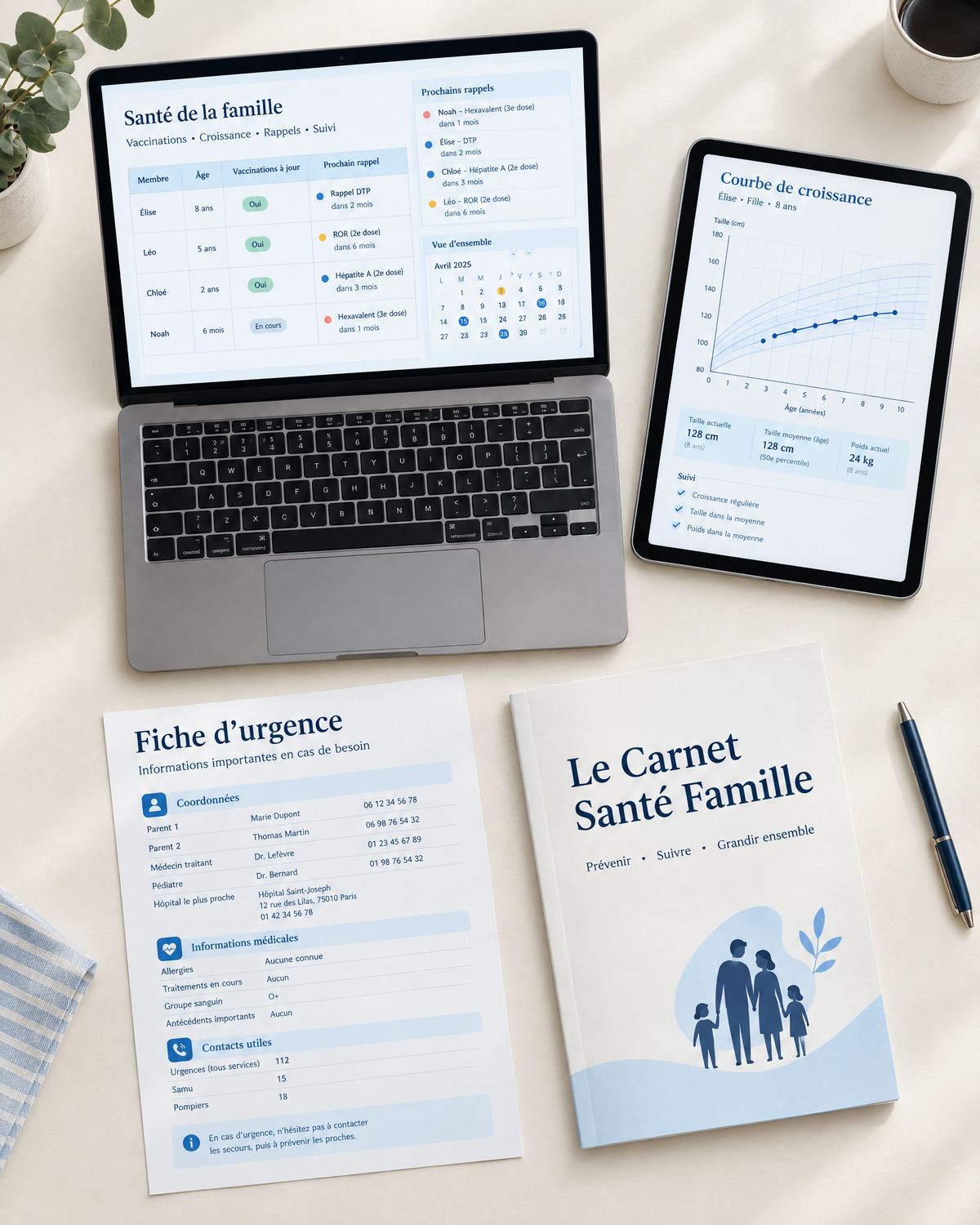 Le Carnet Santé Famille