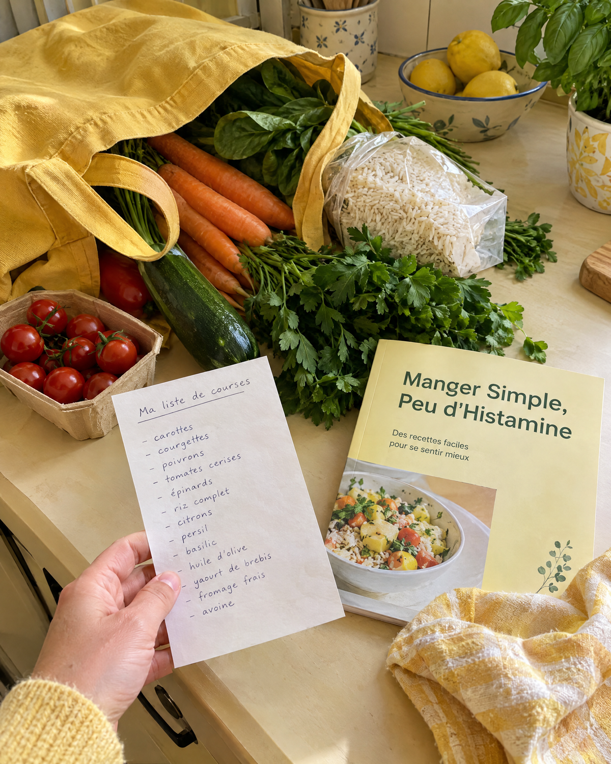 Manger Simple, Peu d'Histamine