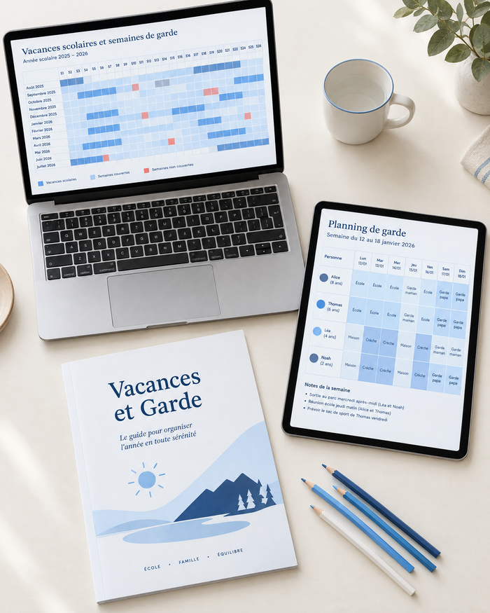 L'Agenda Vacances et Garde