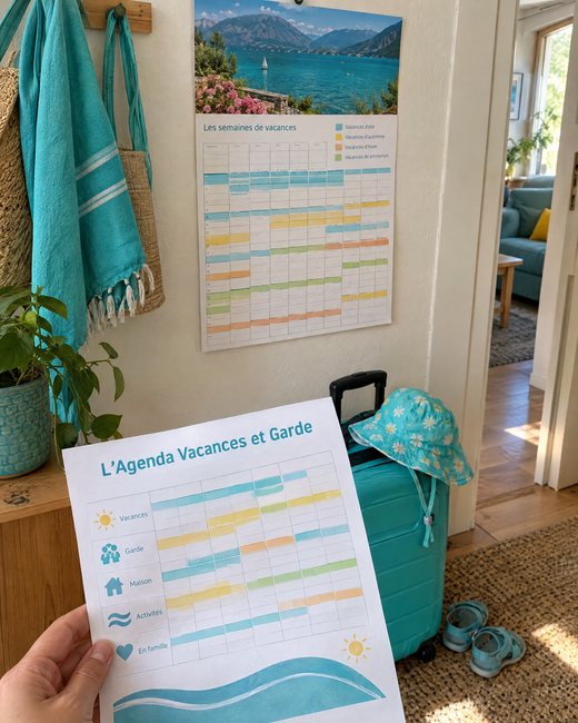 L'Agenda Vacances et Garde